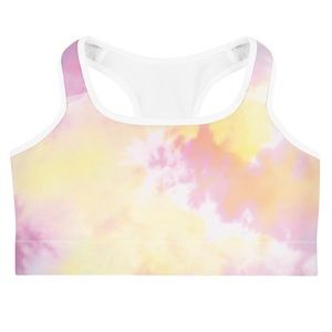 Tie Die Sports Bra